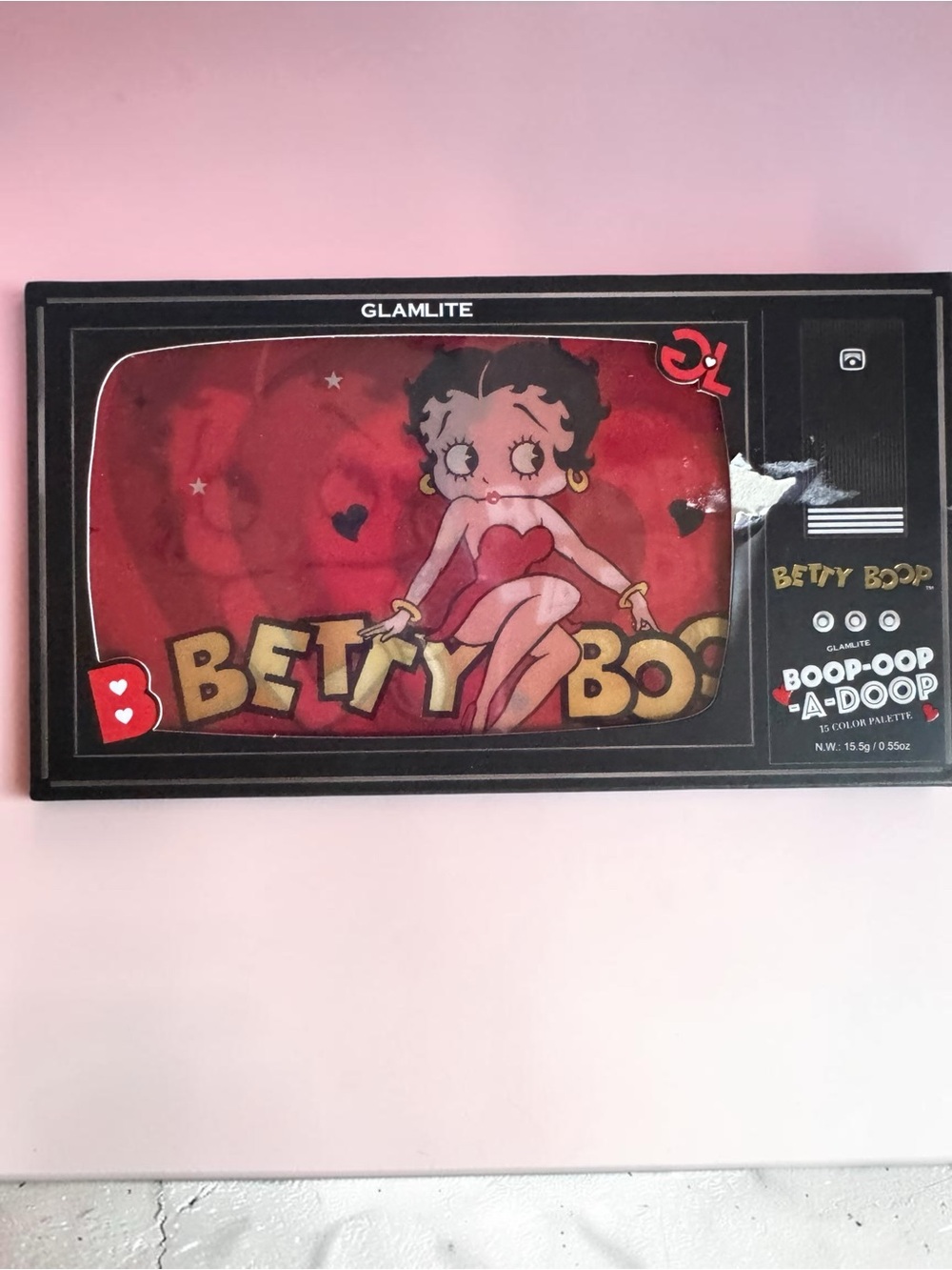 Betty Boop 15 Color Makeup Retro Palette NEW